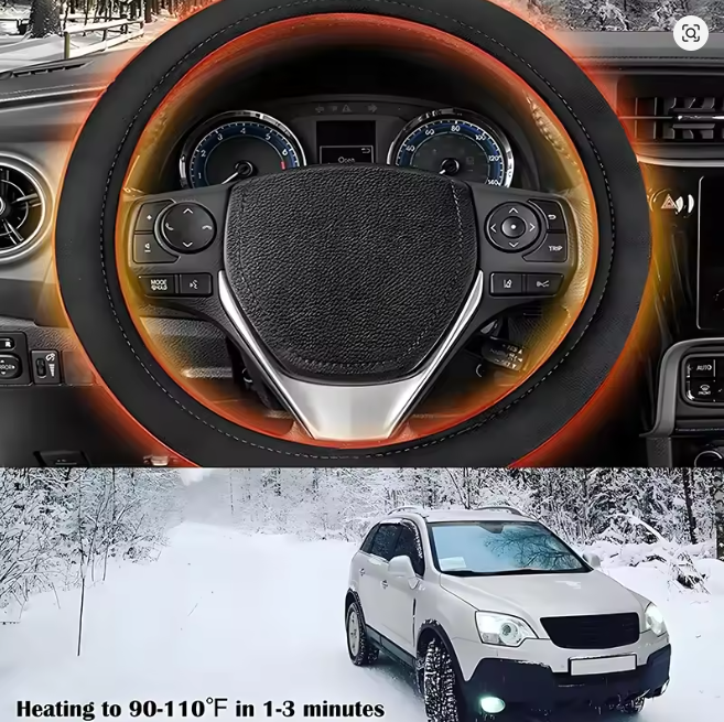 Heated Steering Wheel Cover