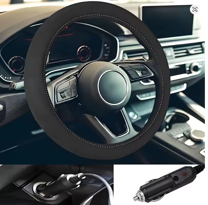 Heated Steering Wheel Cover